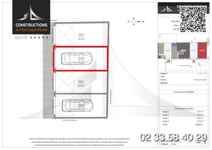 GARAGE de 25m2