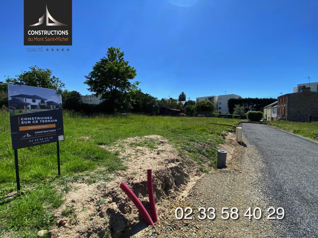 Granville terrain à Bâtir de 512m2 ref : LOT 2
