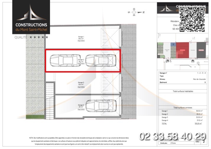 GARAGE de 36m2
