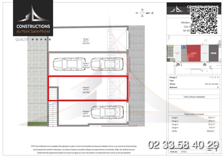 GARAGE de 33m2